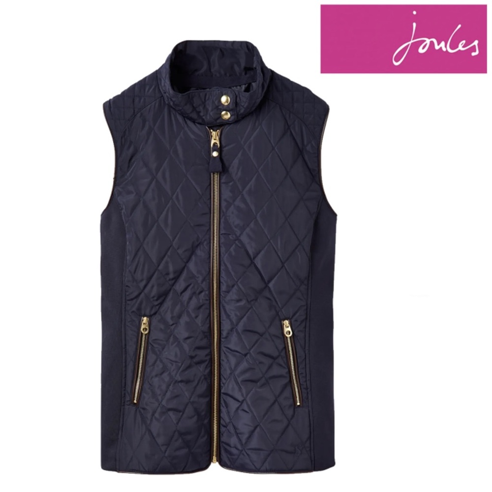 Joules Brookdale Vest in Navy